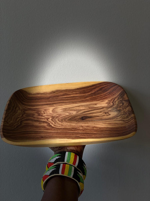 WOODEN PLATE